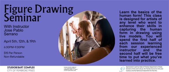 Figure Drawing Seminar Flyer