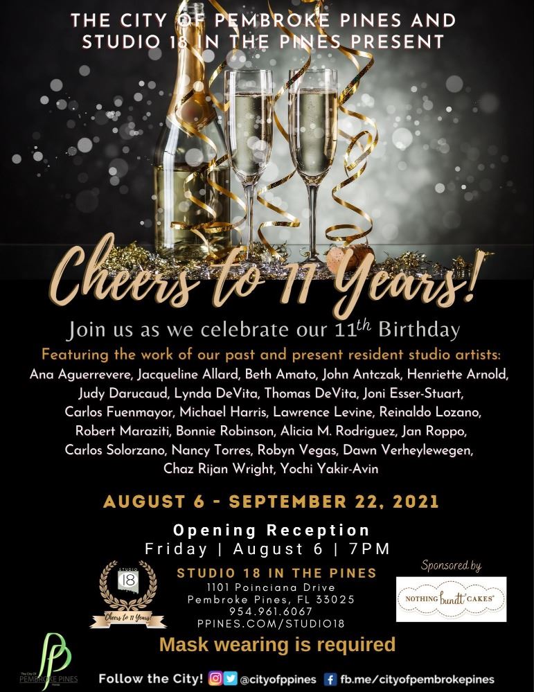 Cheers to 11 Years Graphic with Mask Mandate