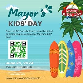 Scan the QR Code for participating businessesweb