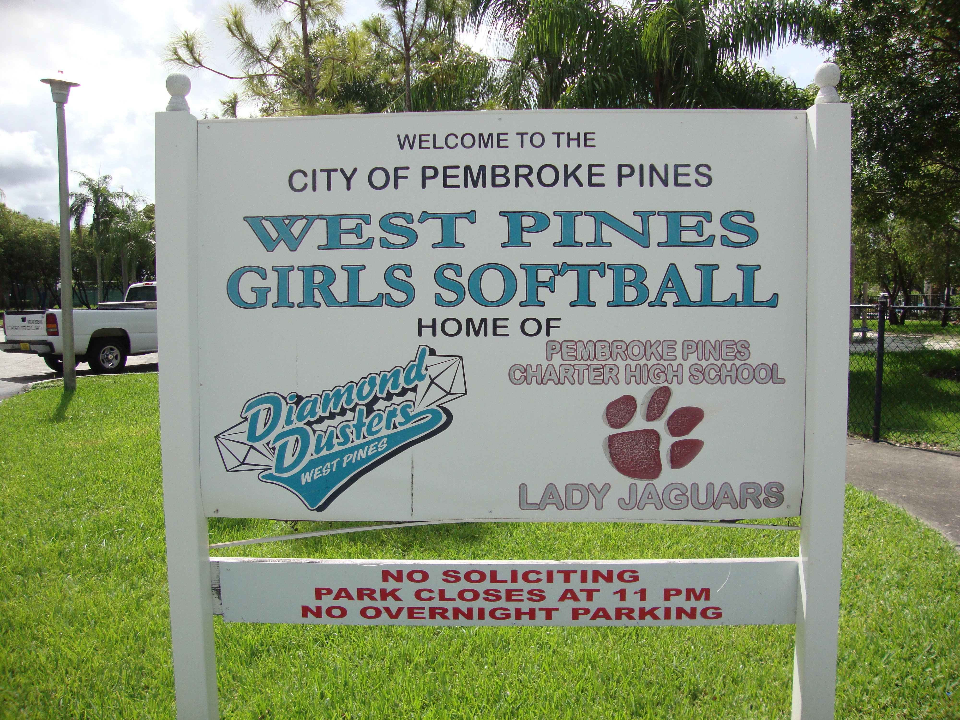 Park Sign